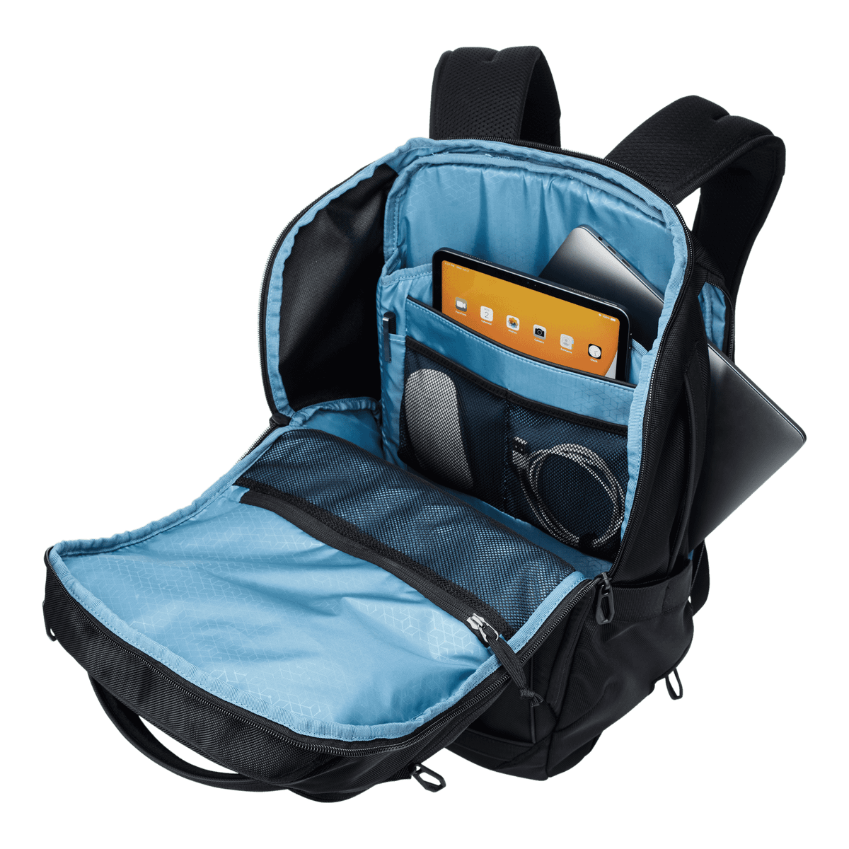1381419 Accent Recycled Backpack (28L), Black - Image 5