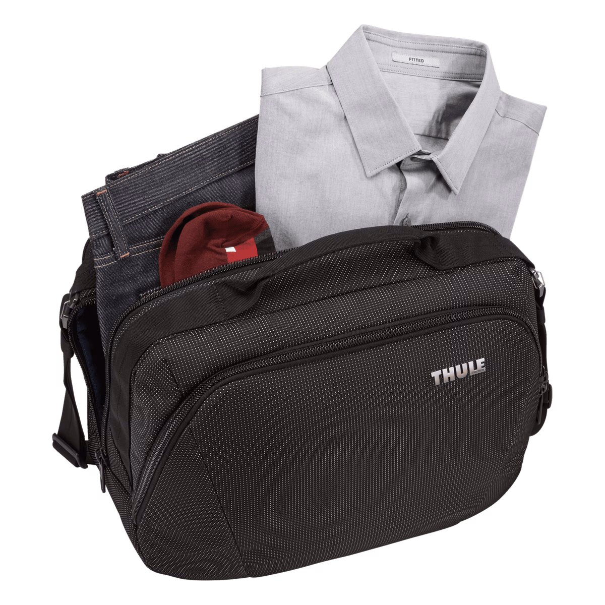 1382366 Crossover 2 Boarding Bag, Black - Image 3