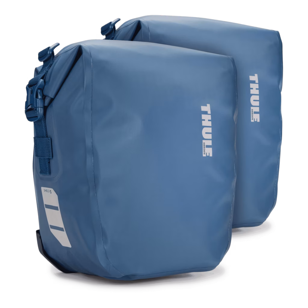 Shield Pannier (13L) Pair for bikes, Blue (2pcs)