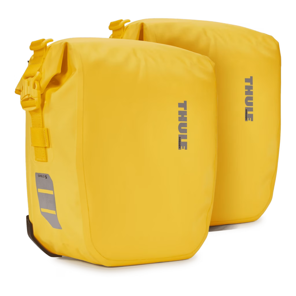Shield Pannier (13L) Pair for bikes, Yellow (2pcs)
