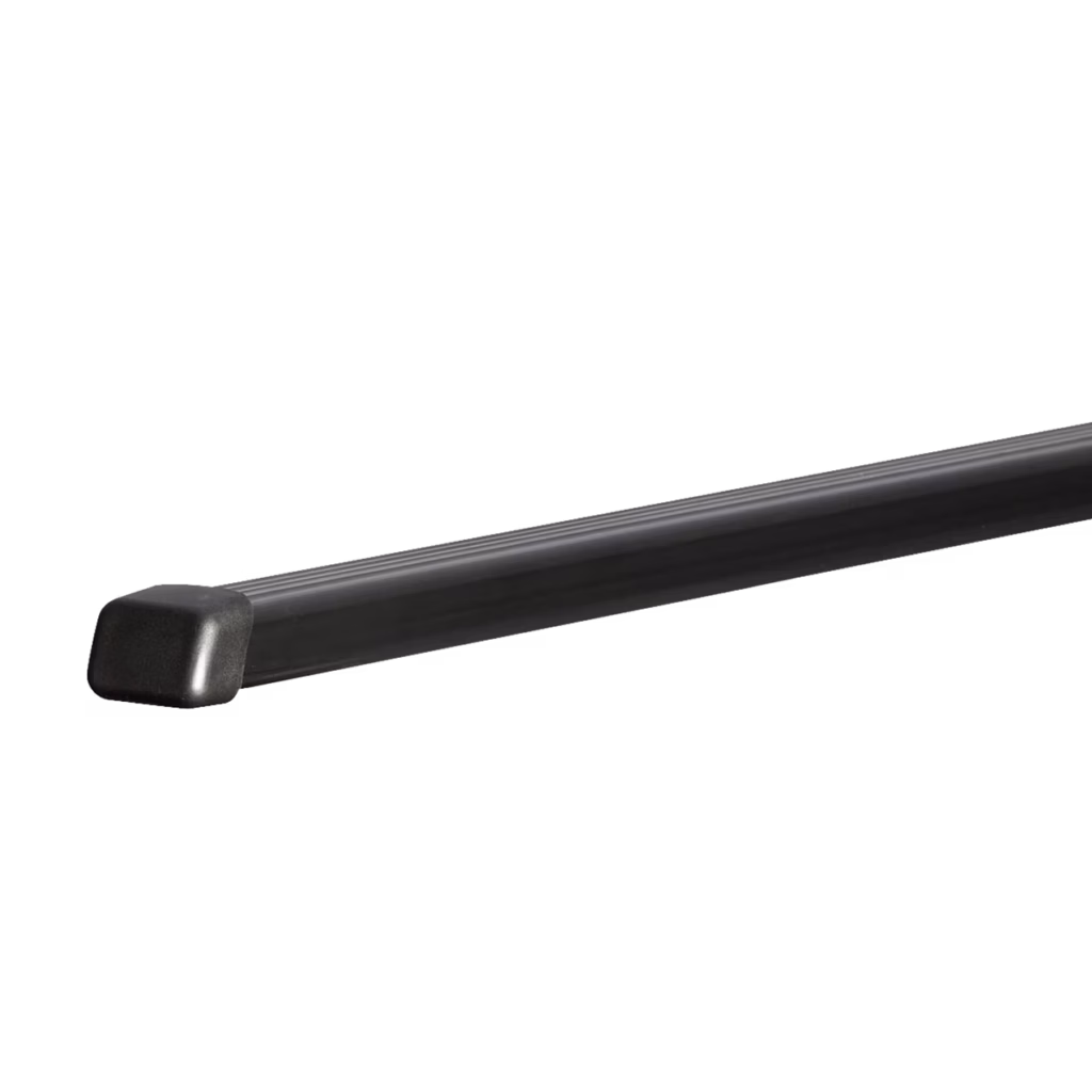 SquareBar 220cm 2pcs, black