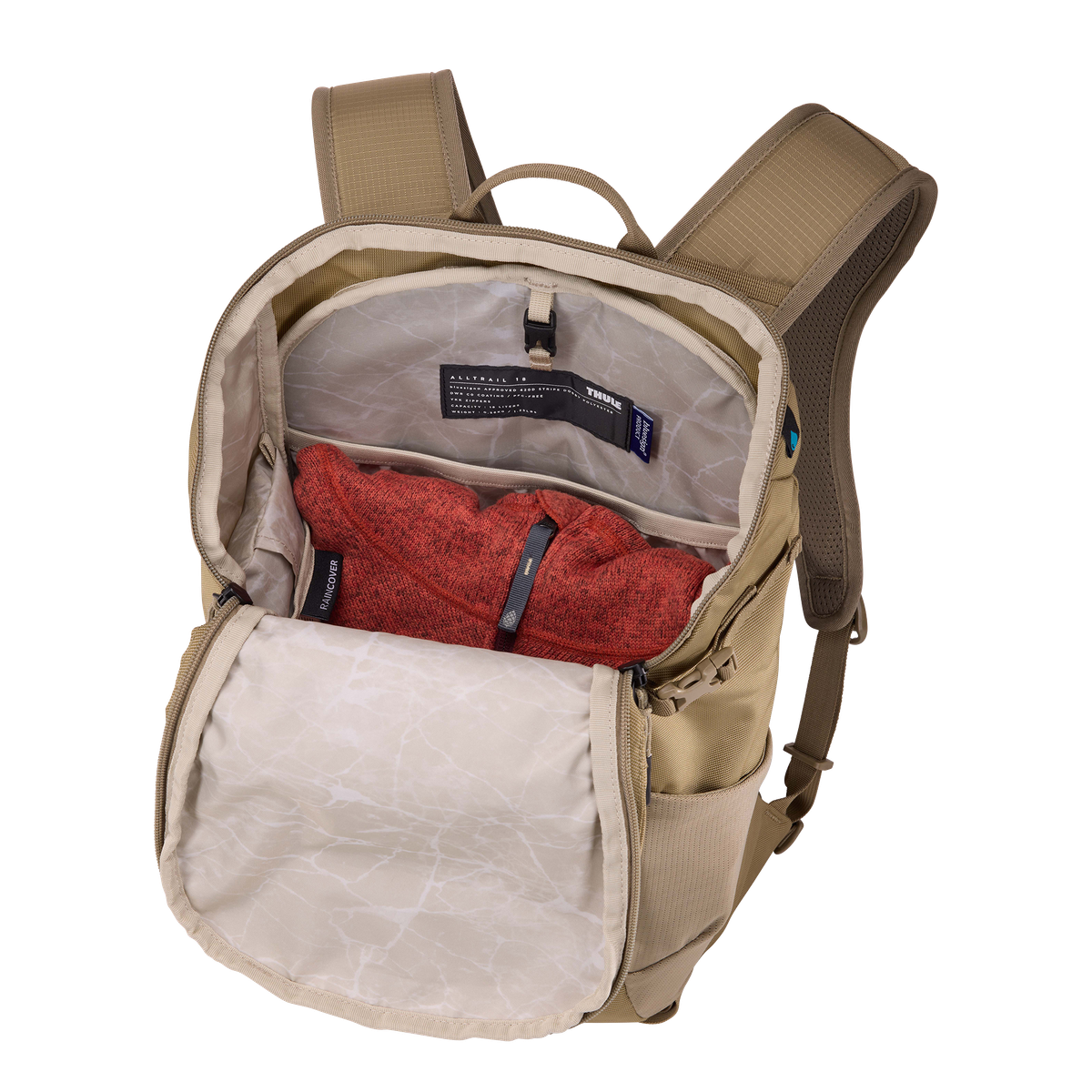 1417115 AllTrail Daypack 18L, Faded Khaki - Image 3