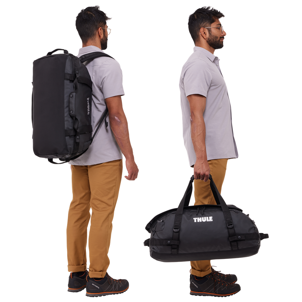 1426422 Chasm Duffel 40L - Black - Image 4