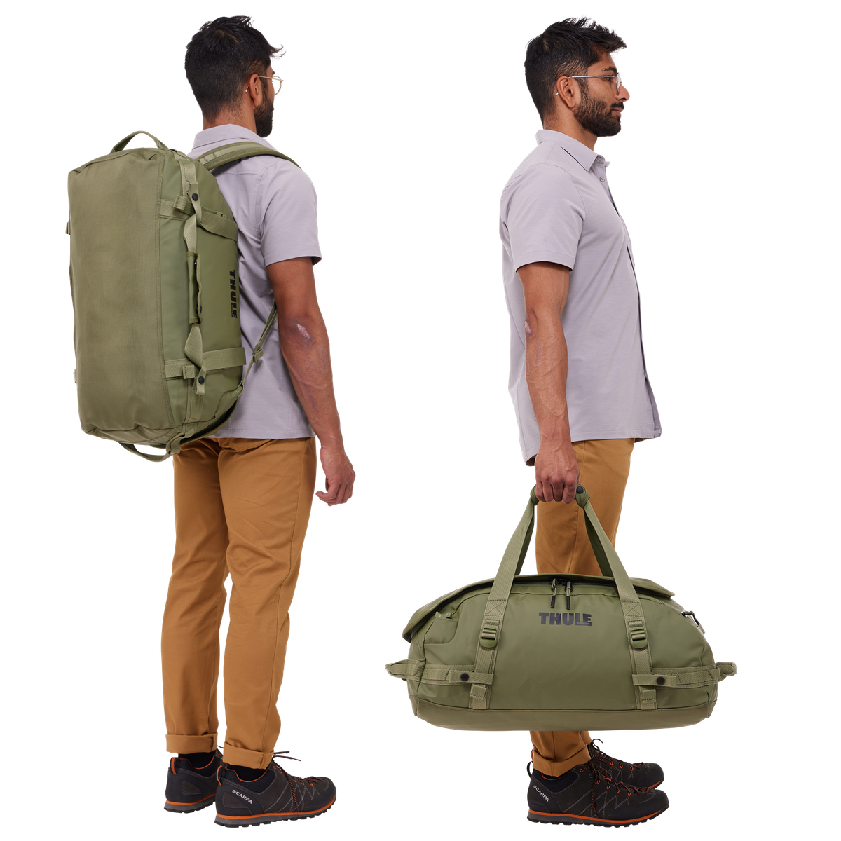 1426430 Chasm Duffel 40L - Olivine - Image 5