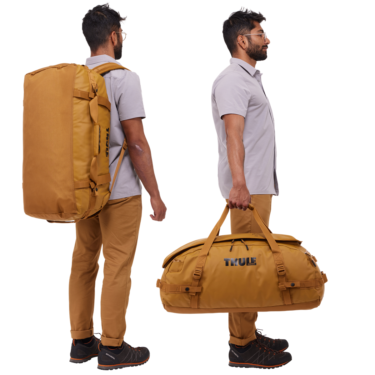 1427814 Chasm Duffel 70L - Golden - Image 4