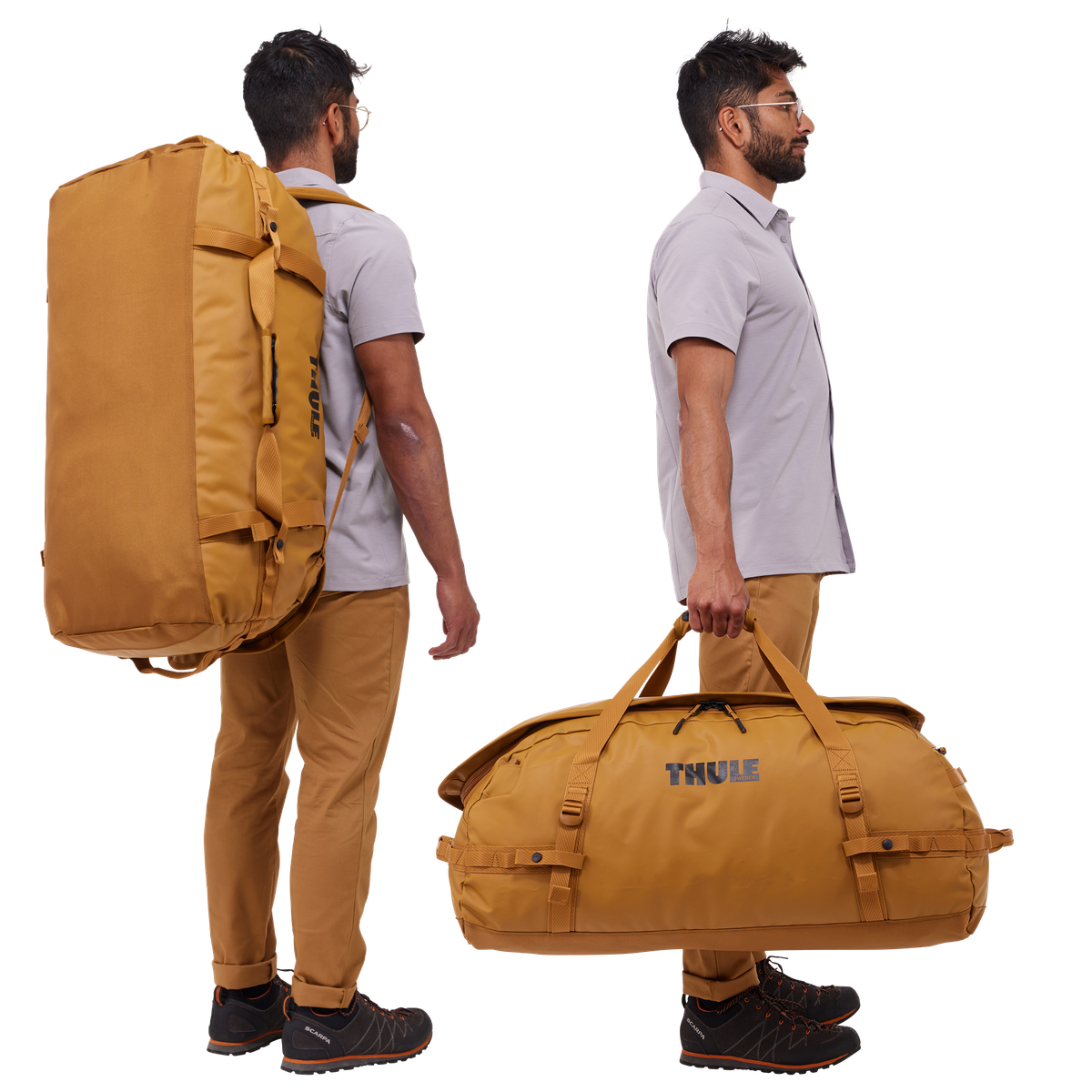 1430342 Chasm Duffel 90L - Golden - Image 3