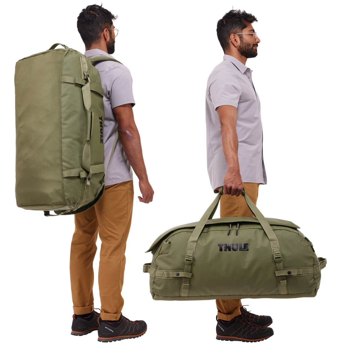 1430382 Chasm Duffel 90L - Olivine - Image 4