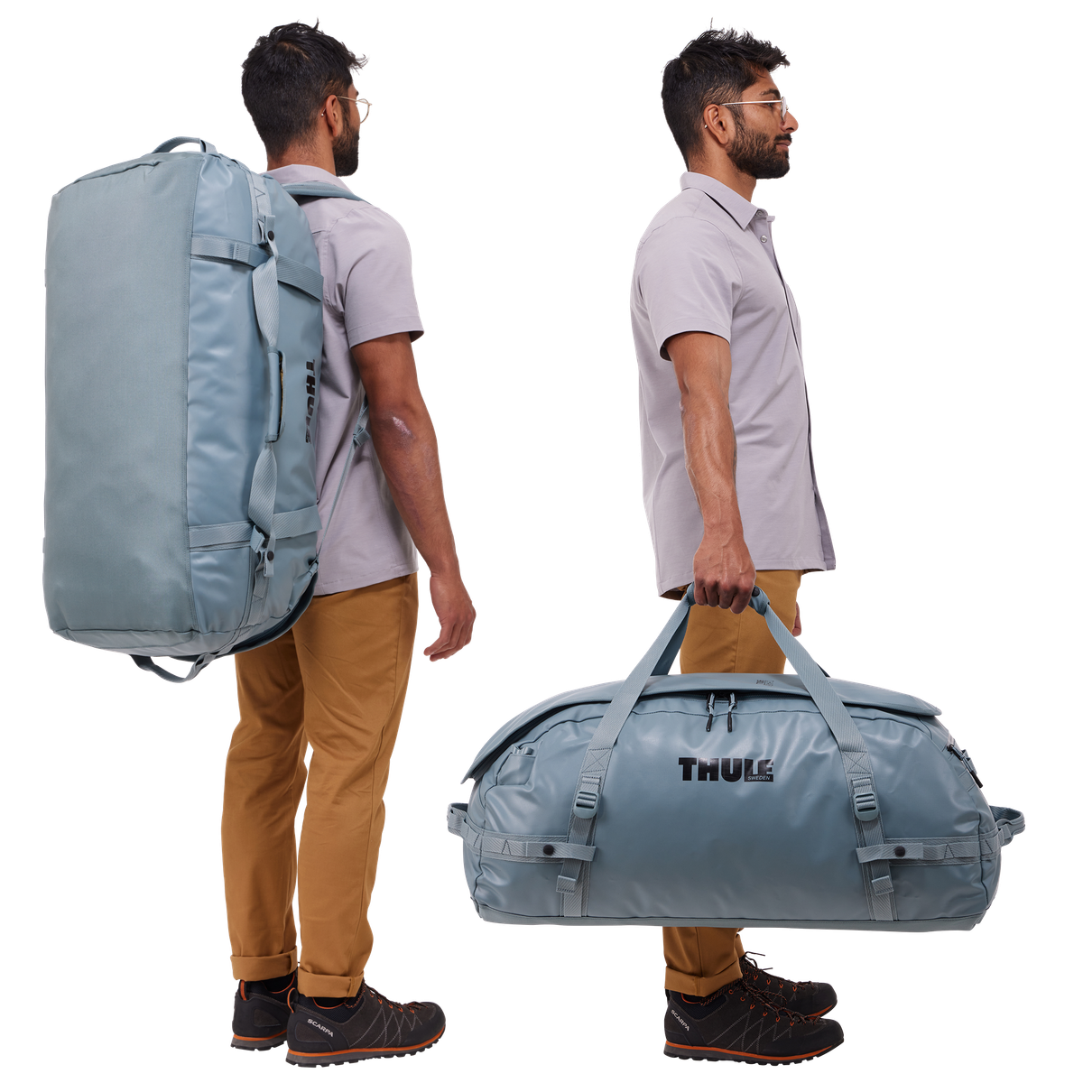 1430392 Chasm Duffel 90L - Pond gray - Image 2