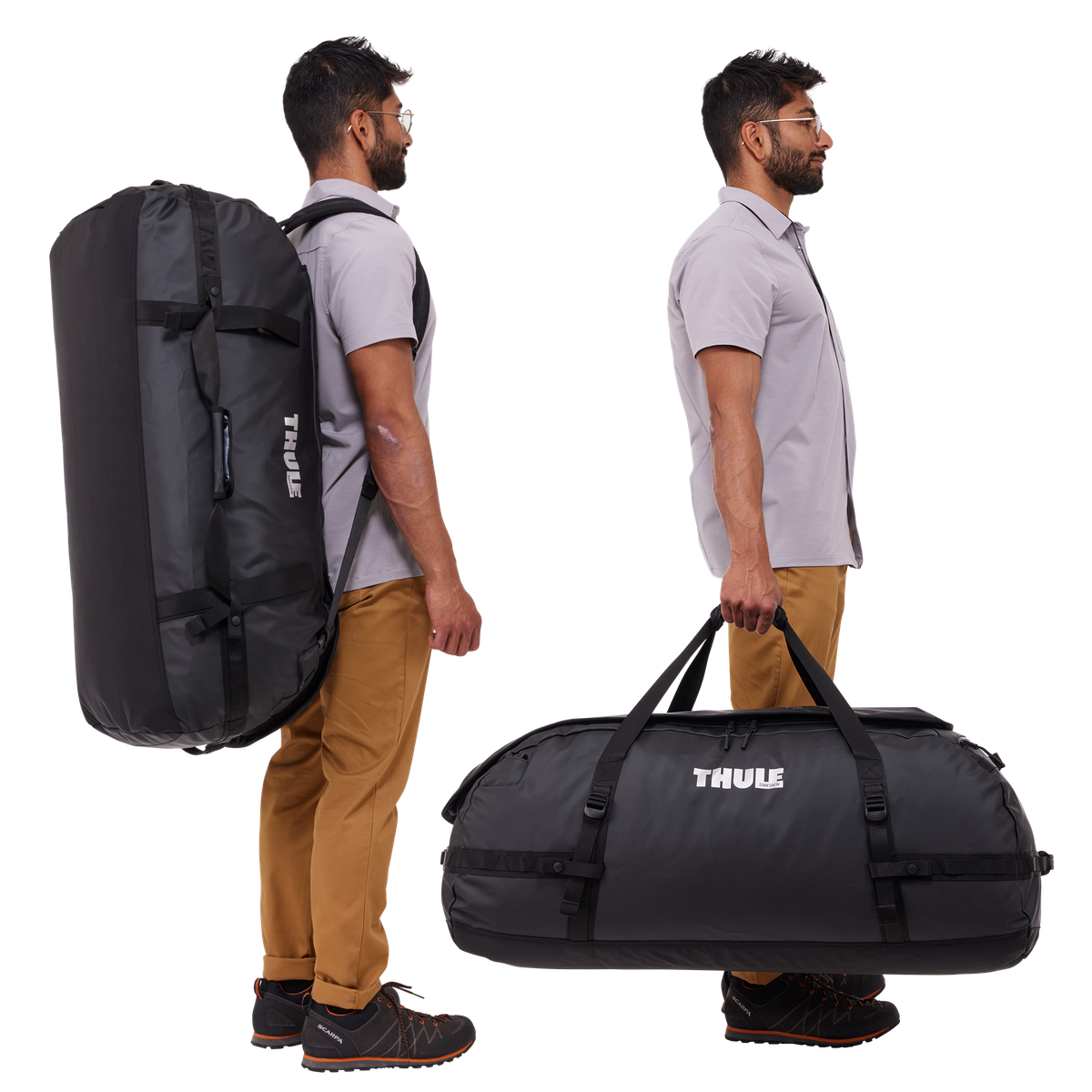 1444940 Chasm Duffel 130L - Black - Image 2