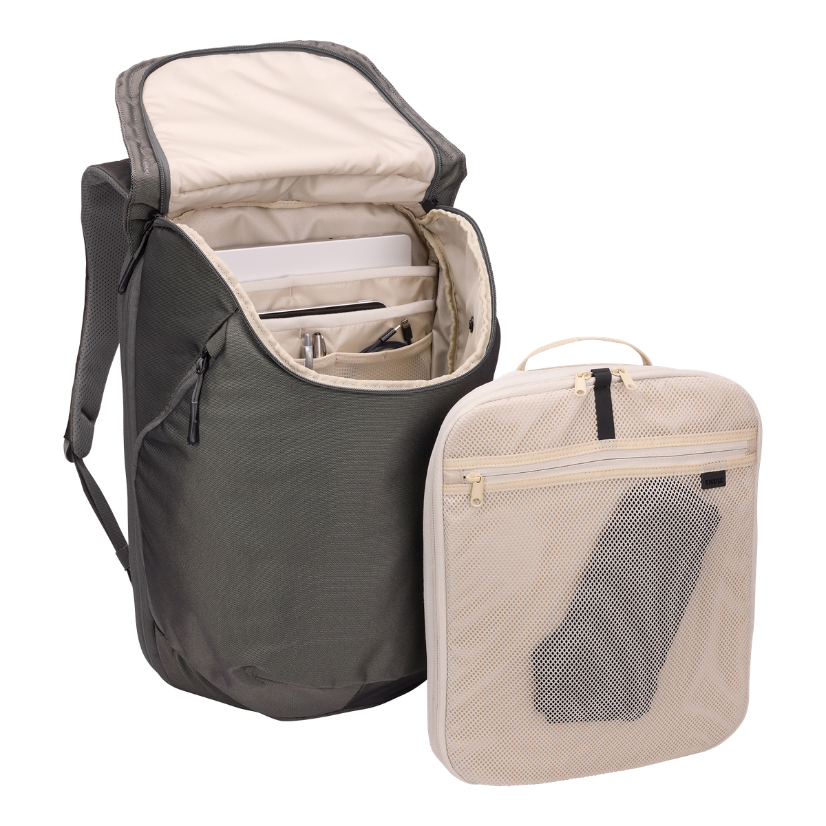 1455596 Subterra 2 Travel Backpack (26L), Vetiver Gray - Image 3