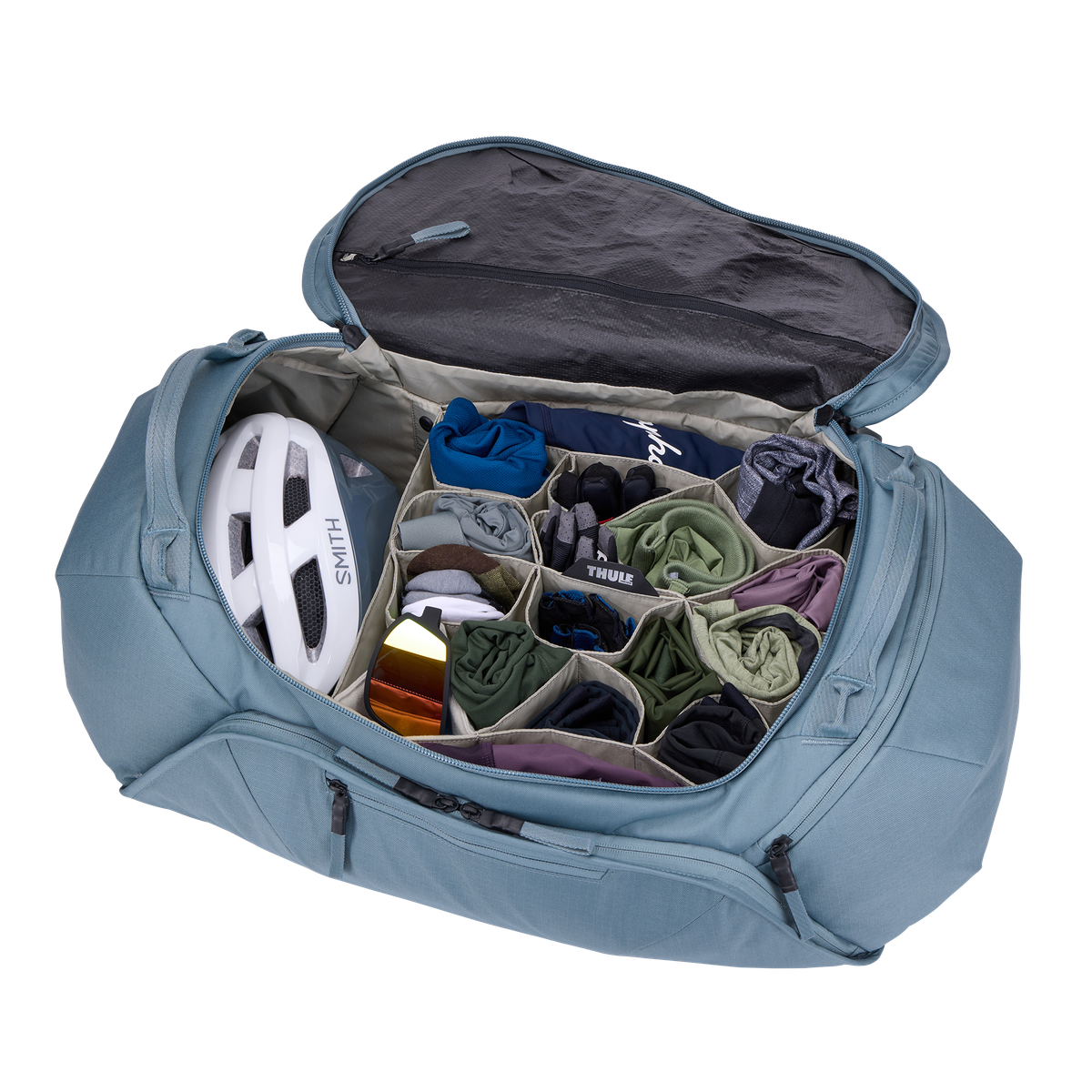 1513976 RoundTrip Bike Duffel (bike backpack) (55L), Mid Blue - Image 3