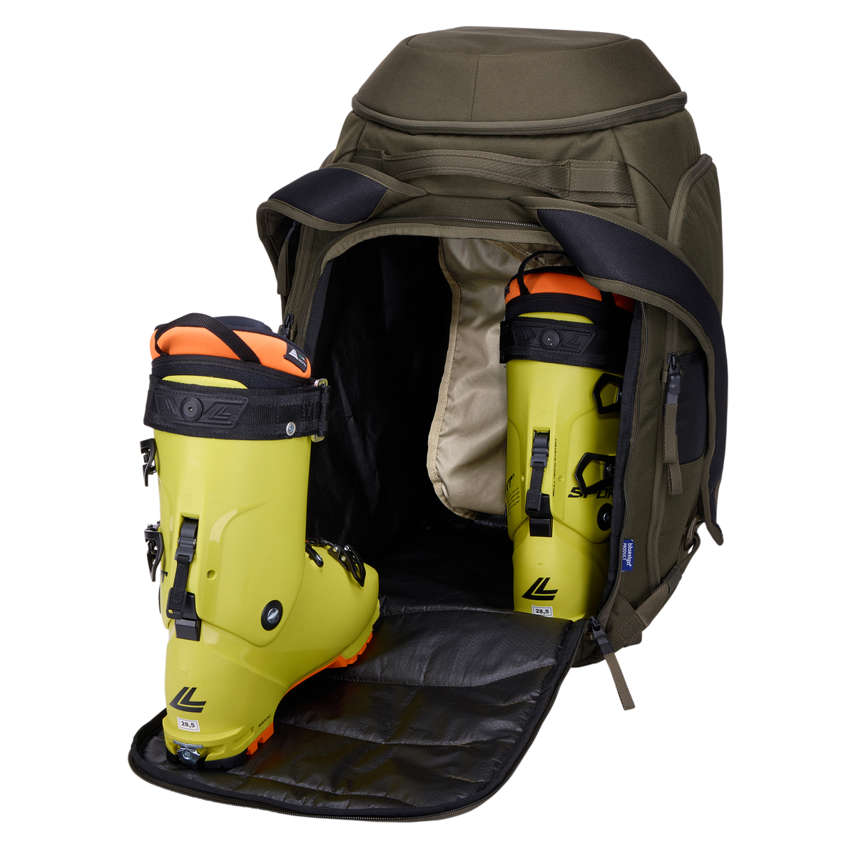 1514308 RoundTrip Boot Backpack (60L), Deep Khaki - Image 4