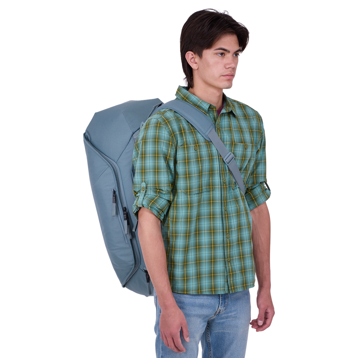 1516317 RoundTrip Bike Duffel (bike backpack) (55L), Mid Blue - Image 2