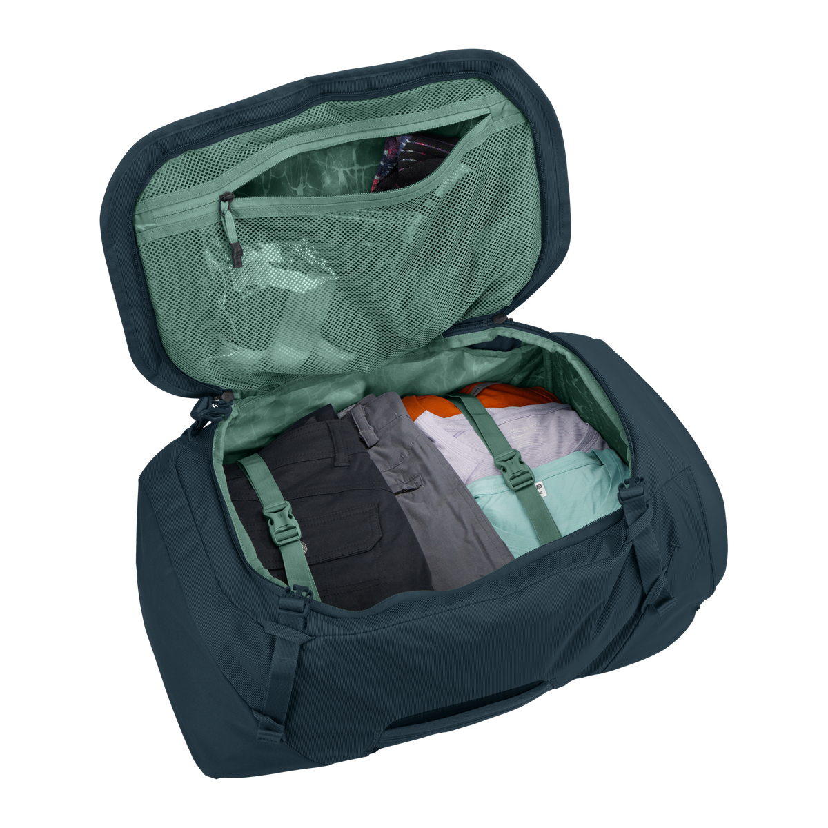 1527701 Landmark Travel Pack for women (60L), Darkest Blue - Image 3