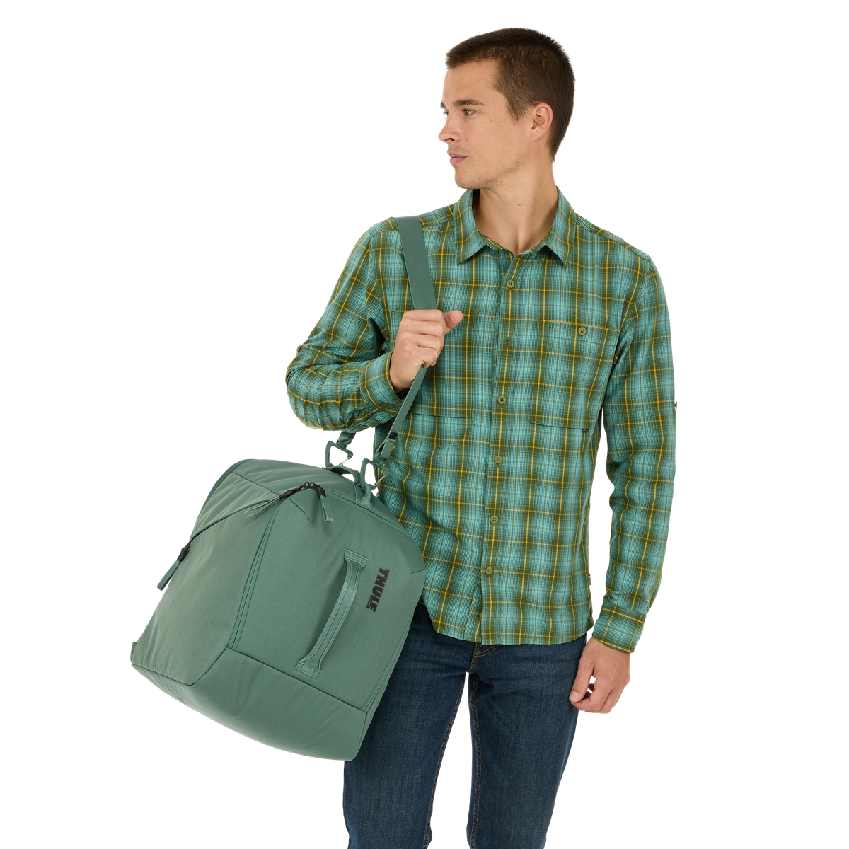 1529594 Roundtrip Boot Bag (35L), Hazy Green - Image 3
