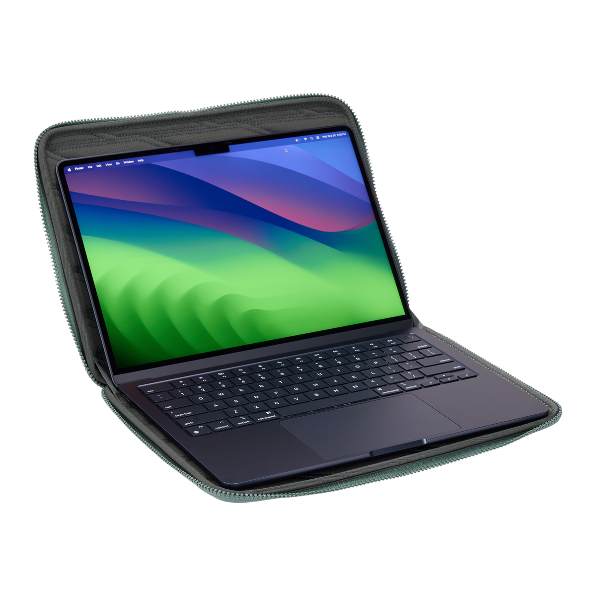 1545589 Gauntlet 5 MacBook Sleeve 14", Hazy Green - Image 3