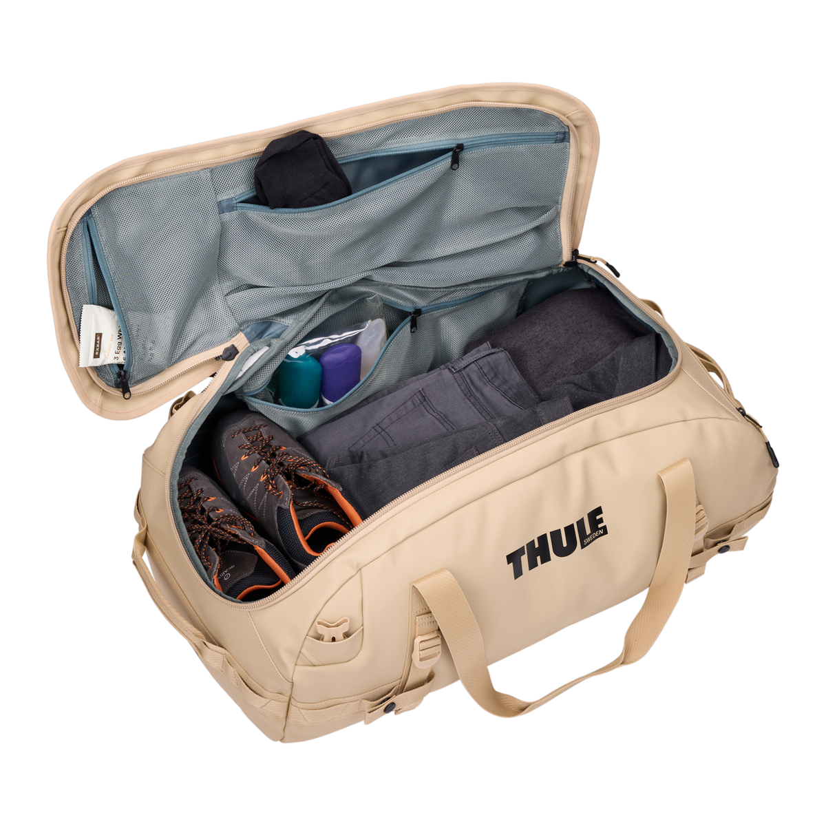 1565838 Chasm Recycled Duffel (70L), Gentle Beige - Image 3