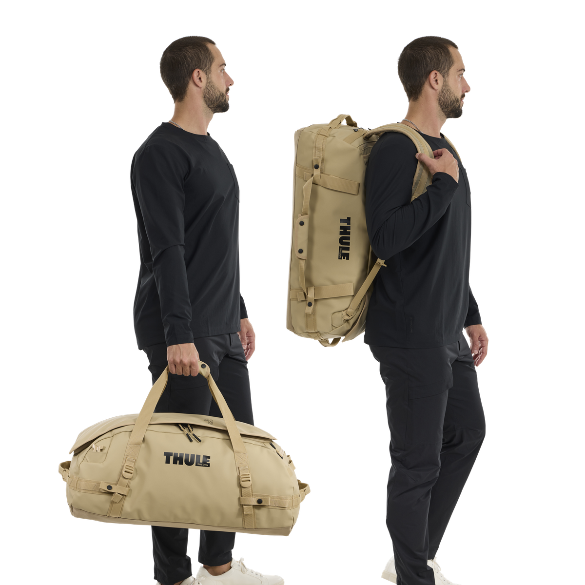 1596766 Chasm Recycled Duffel (70L), Gentle Beige - Image 2