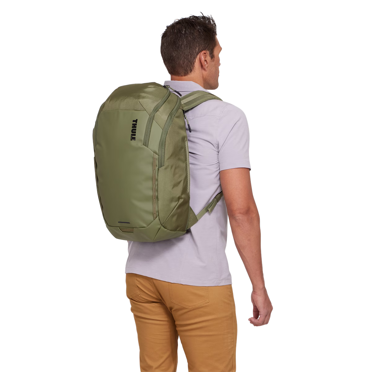 2125566_4 Chasm 26L Laptop Backpack, Olivine - Image 5